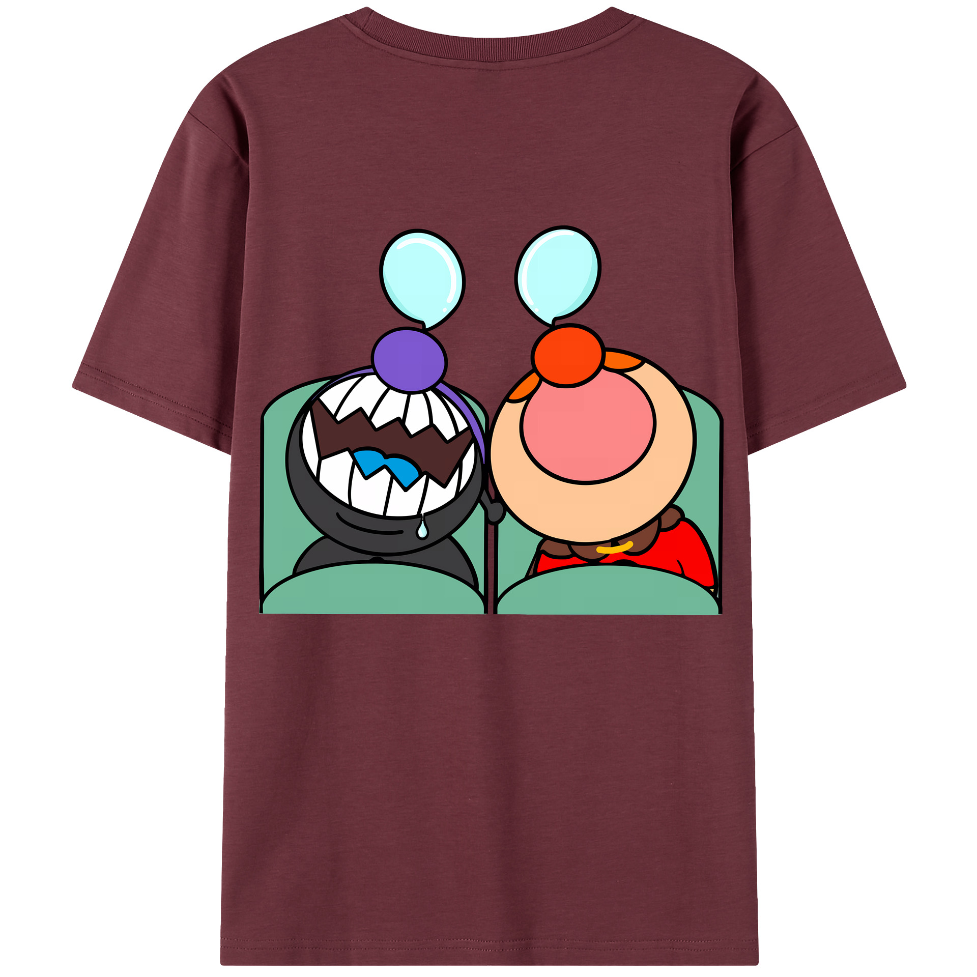（画像用） アンパンマン Anpanman 綿100％半袖Tシャツ（背面プリント）